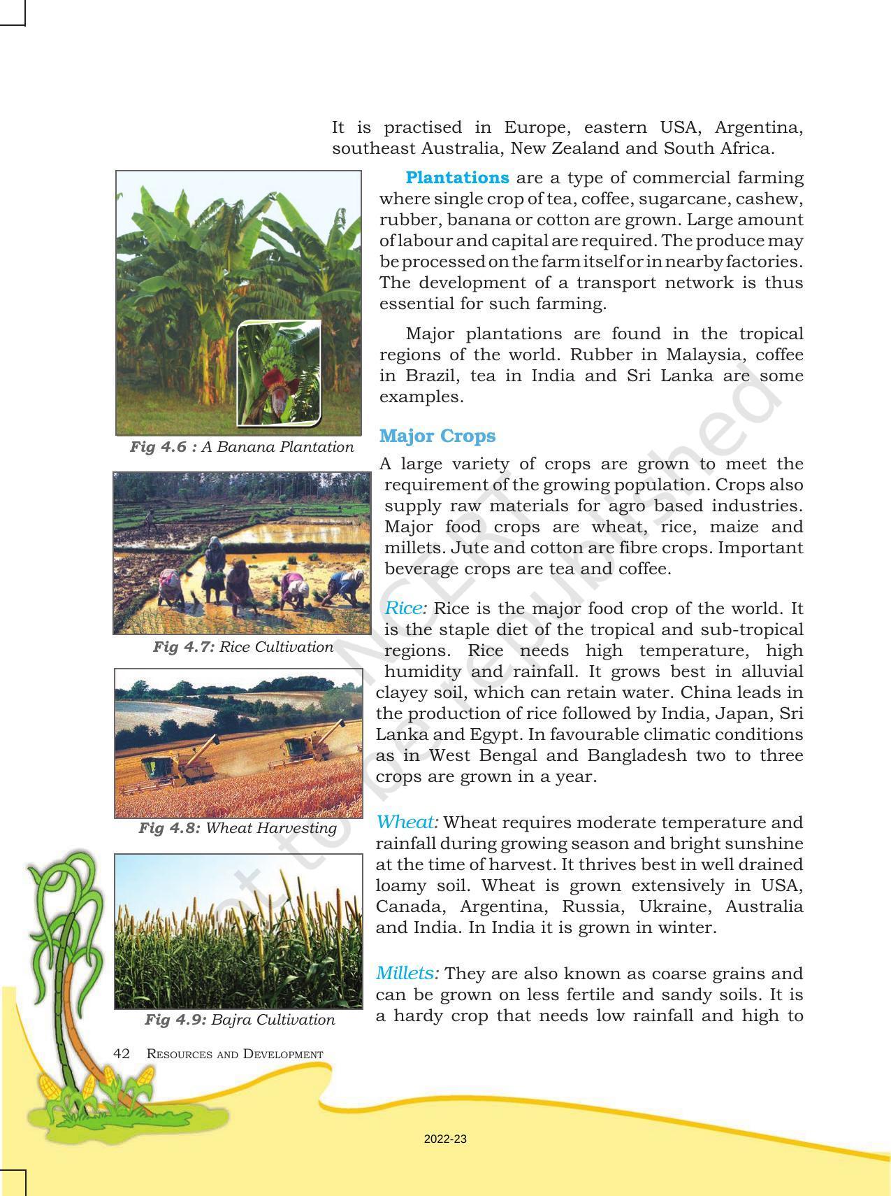 NCERT Book for Class 8 Geography Chapter 4 Agriculture - Page 5