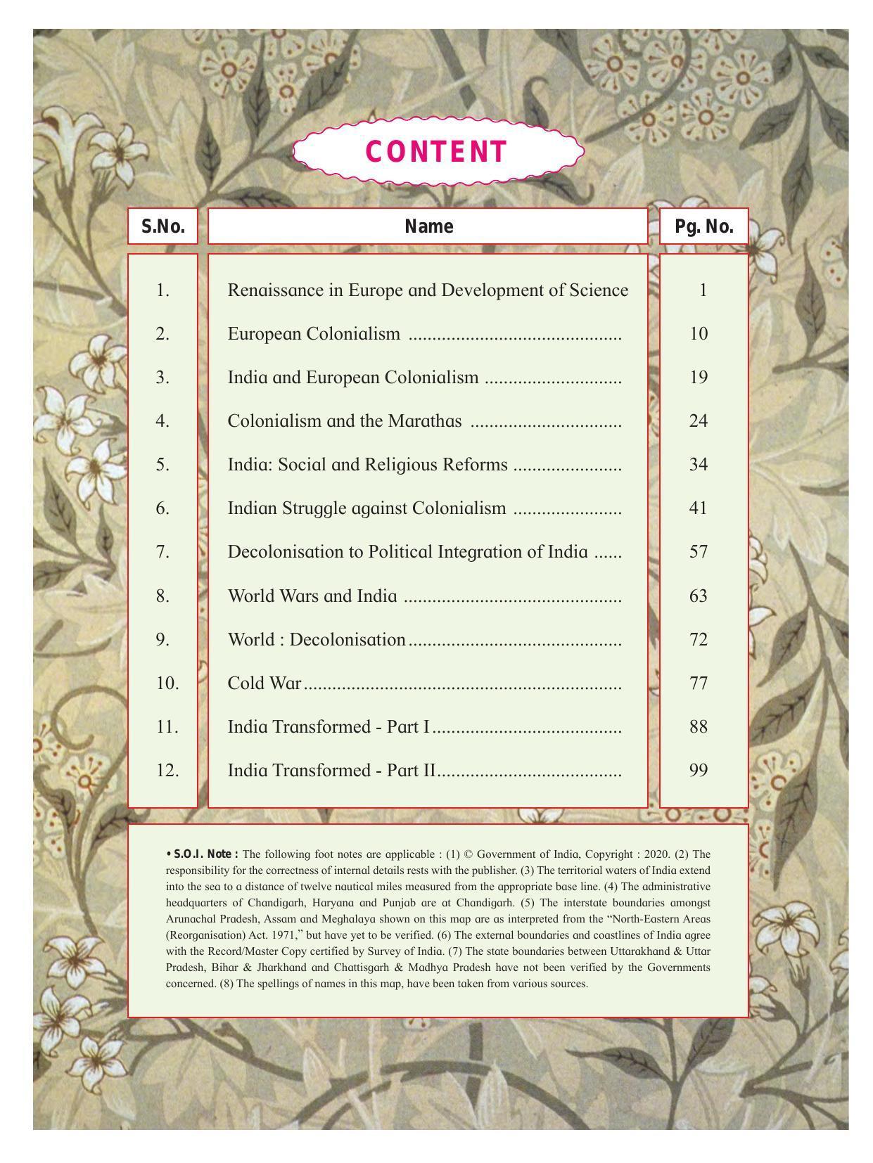 Maharashtra Board Class 12 History Textbook - Page 10