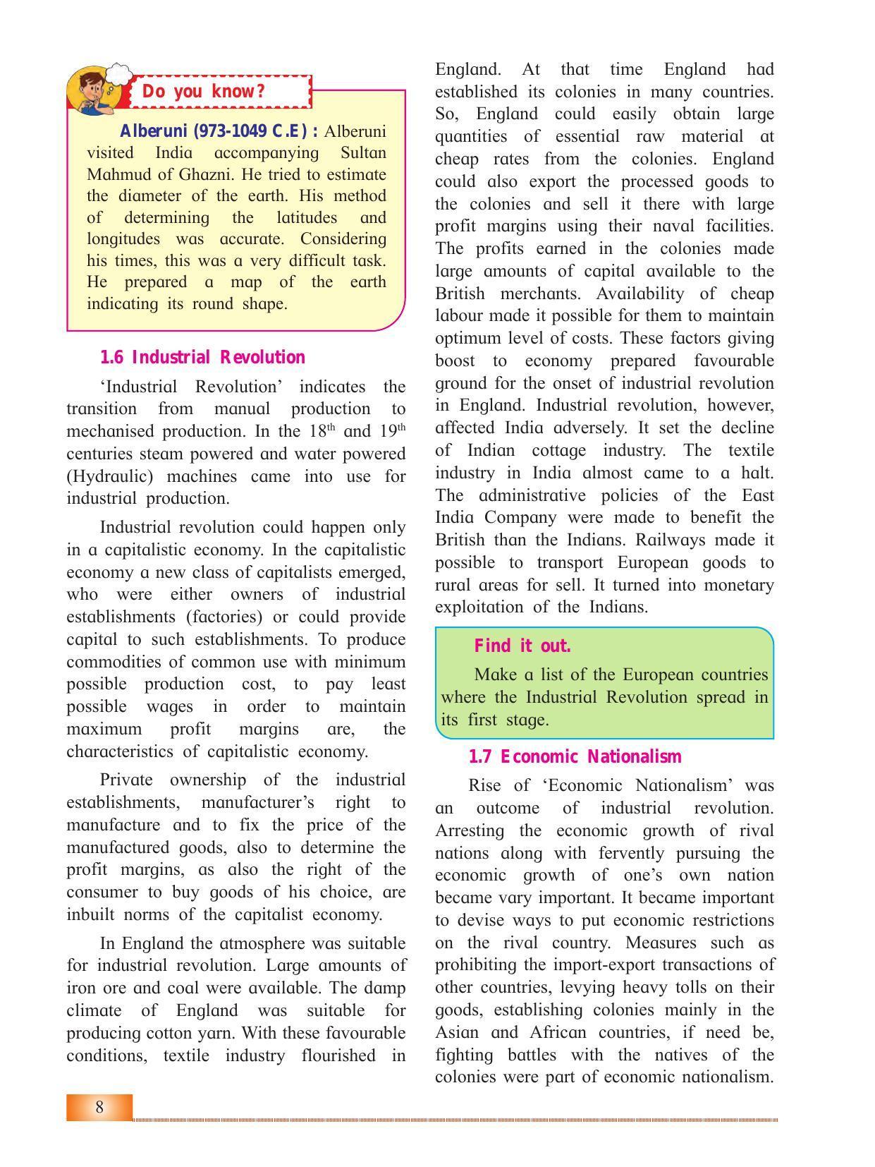 Maharashtra Board Class 12 History Textbook - Page 18