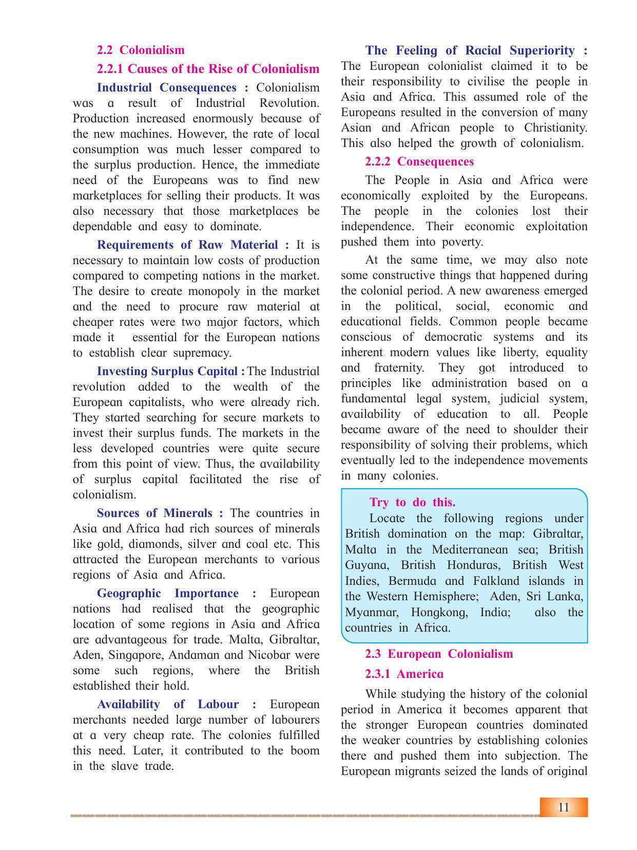 Maharashtra Board Class 12 History Textbook - Page 21