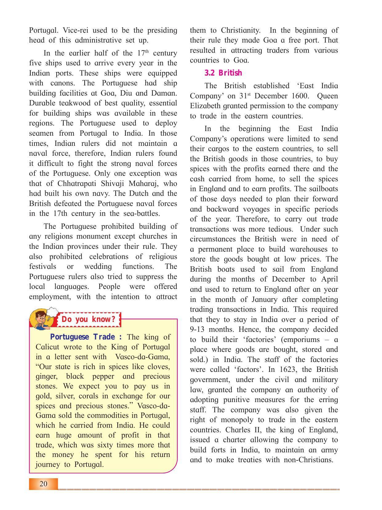 Maharashtra Board Class 12 History Textbook - Page 30