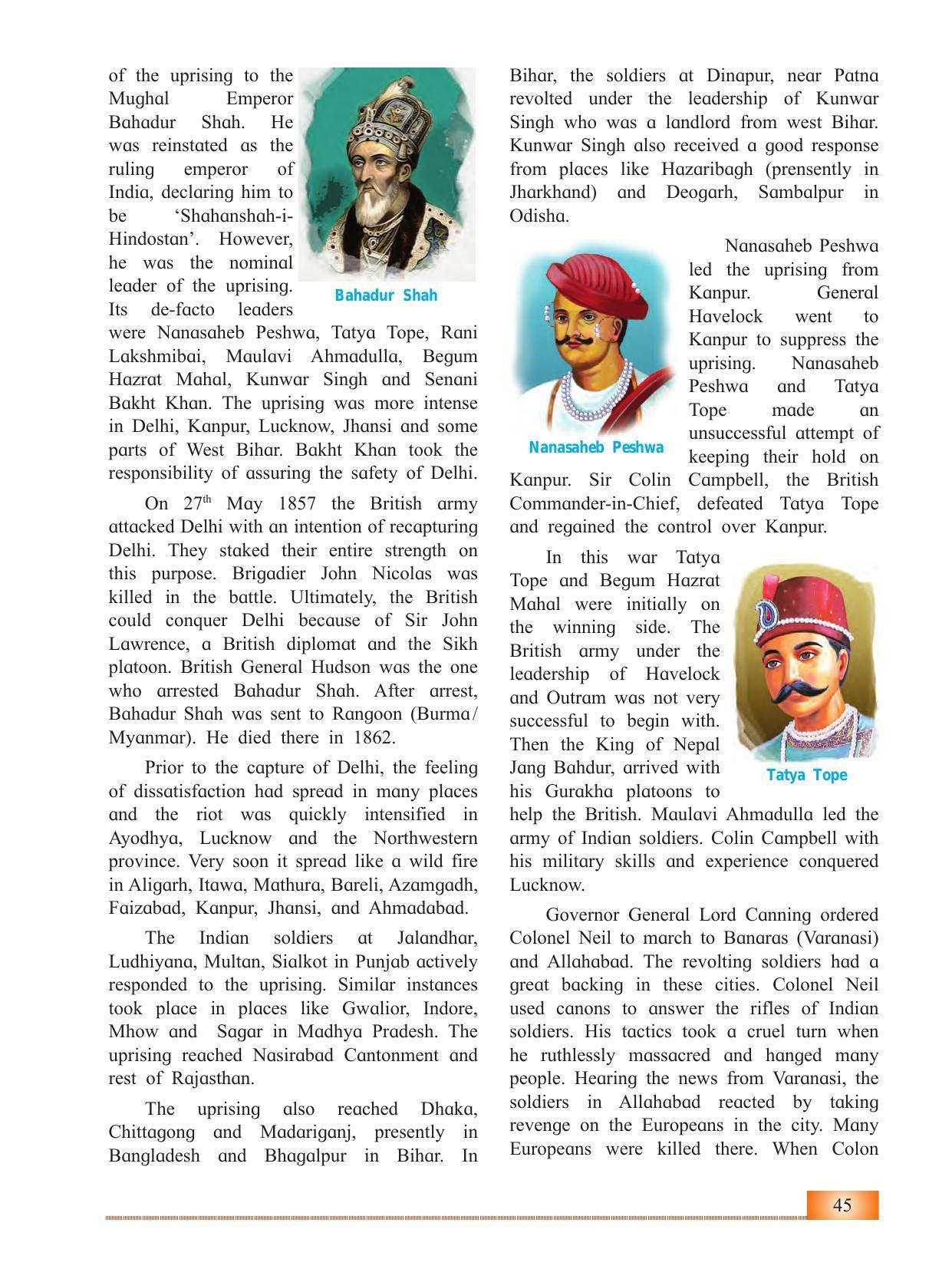 Maharashtra Board Class 12 History Textbook - Page 55