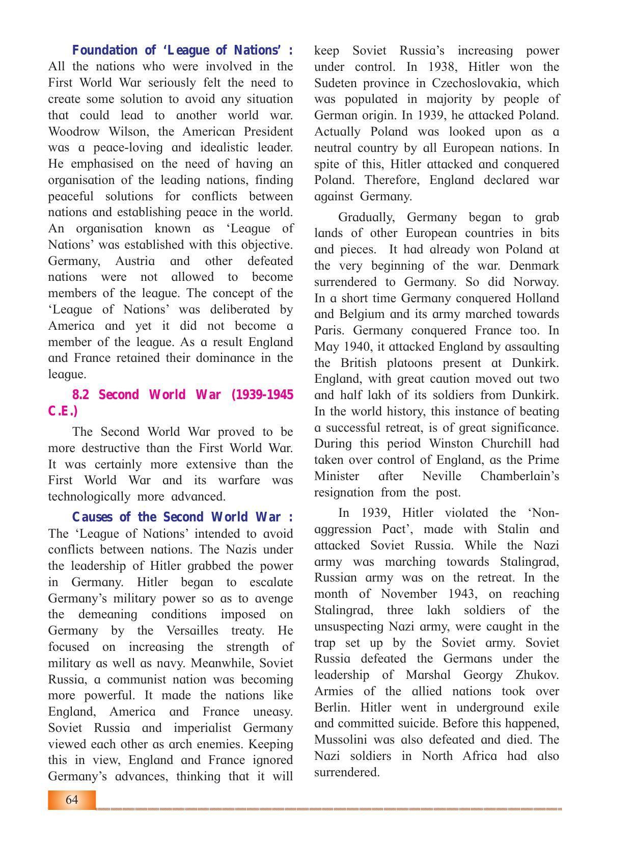 Maharashtra Board Class 12 History Textbook - Page 74