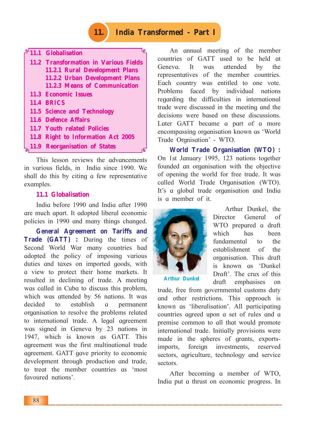 Maharashtra Board Class 12 History Textbook - Page 98
