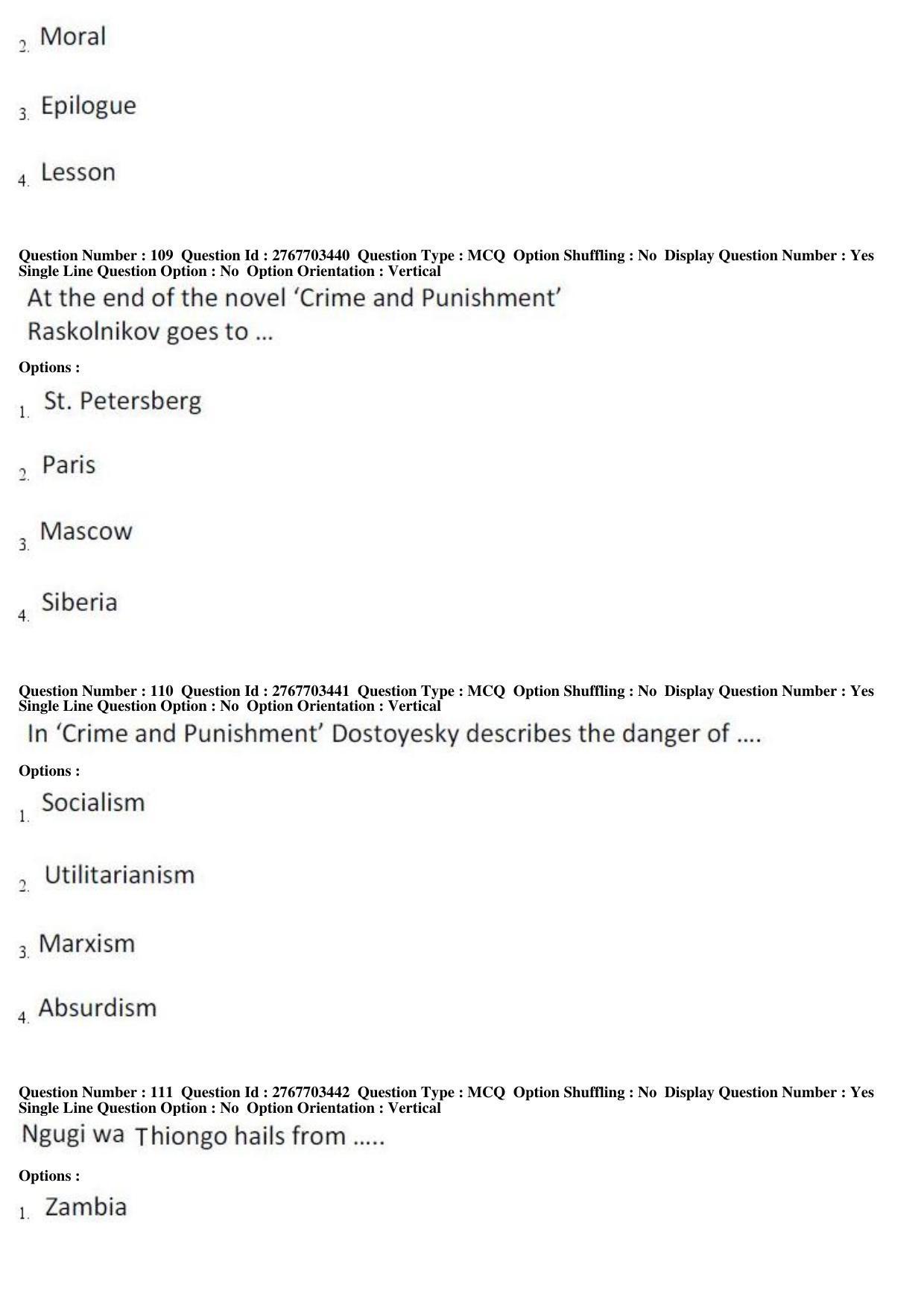 AP EDCET 2019 English Question Paper - Page 42