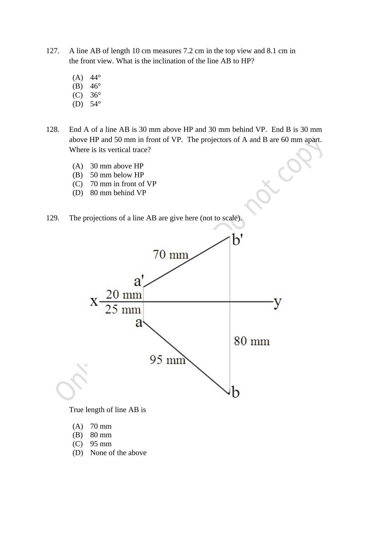 CUSAT CAT 2021 Lateral Entry To B.Tech Question Paper - Page 31