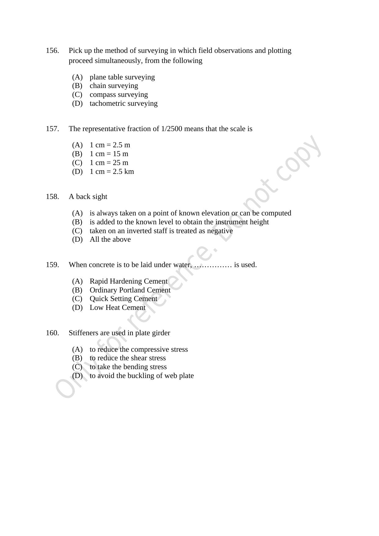 CUSAT CAT 2021 Lateral Entry To B.Tech Question Paper - Page 39