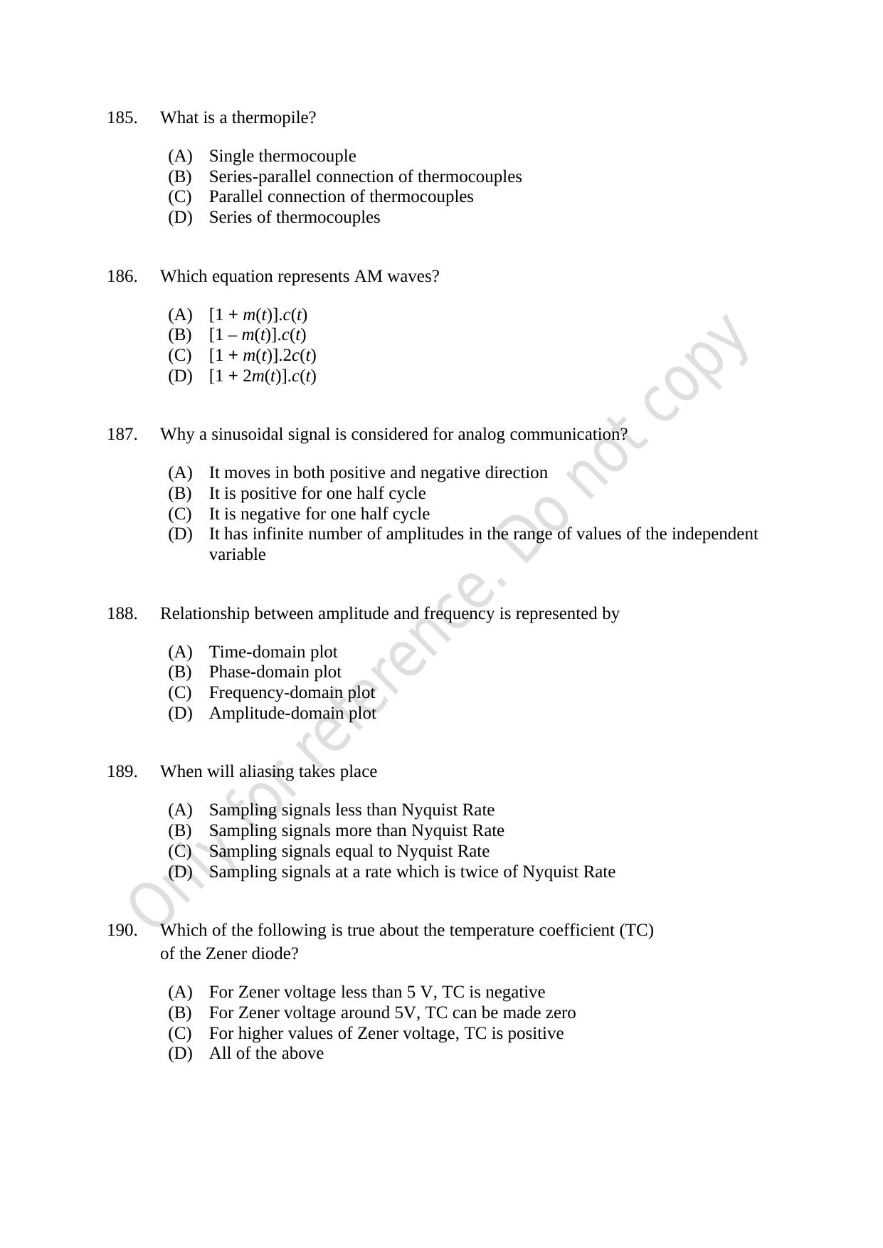 CUSAT CAT 2021 Lateral Entry To B.Tech Question Paper - Page 44