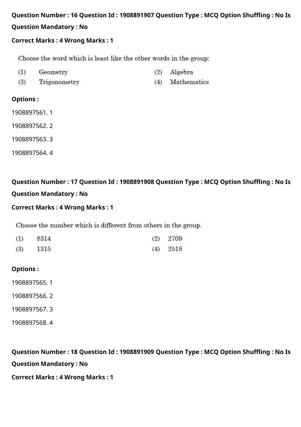 CUET PG 2021 PGQP05 Question Paper - Page 9