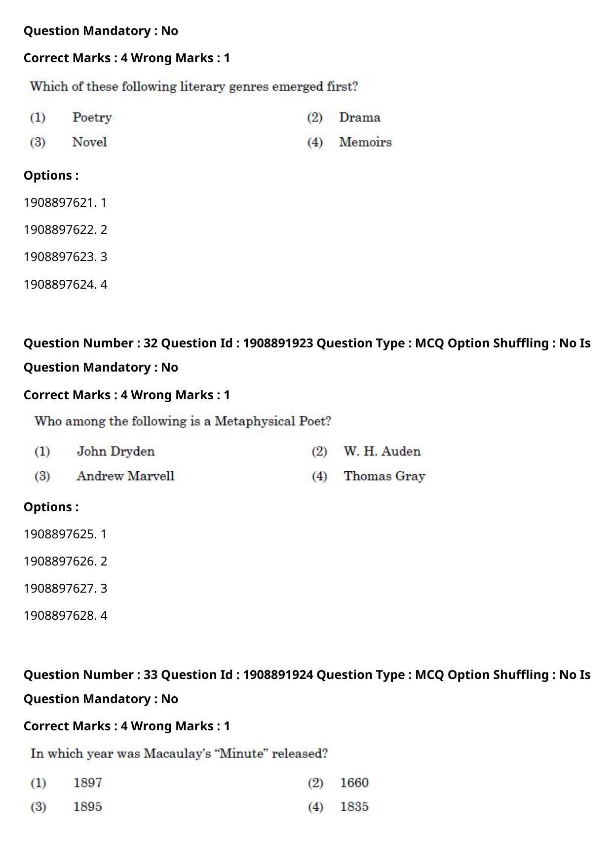 CUET PG 2021 PGQP05 Question Paper - Page 16