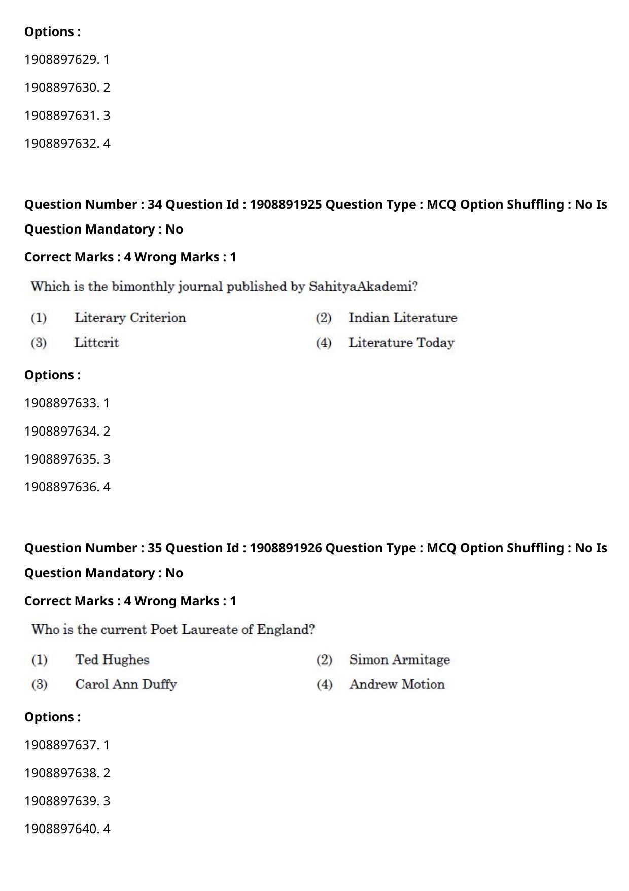 CUET PG 2021 PGQP05 Question Paper - Page 17