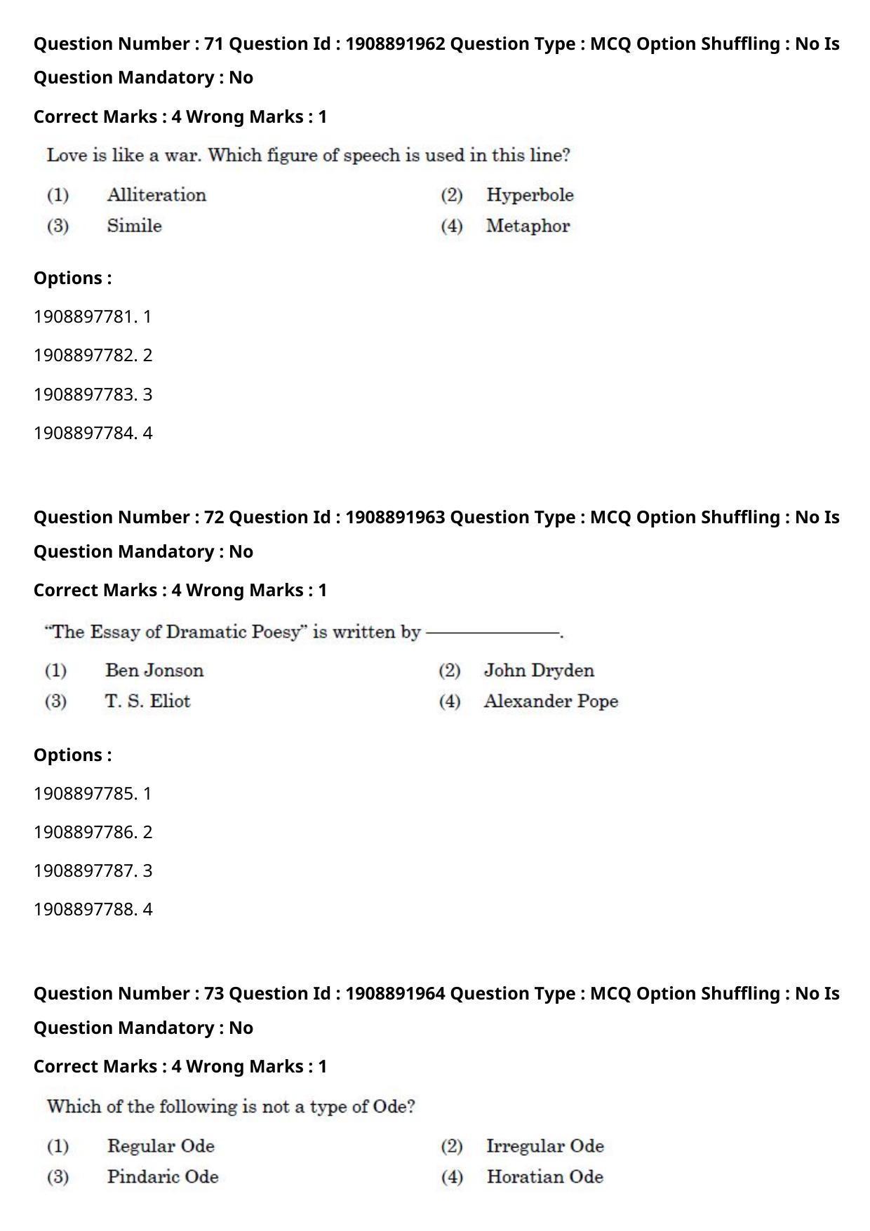 CUET PG 2021 PGQP05 Question Paper - Page 33