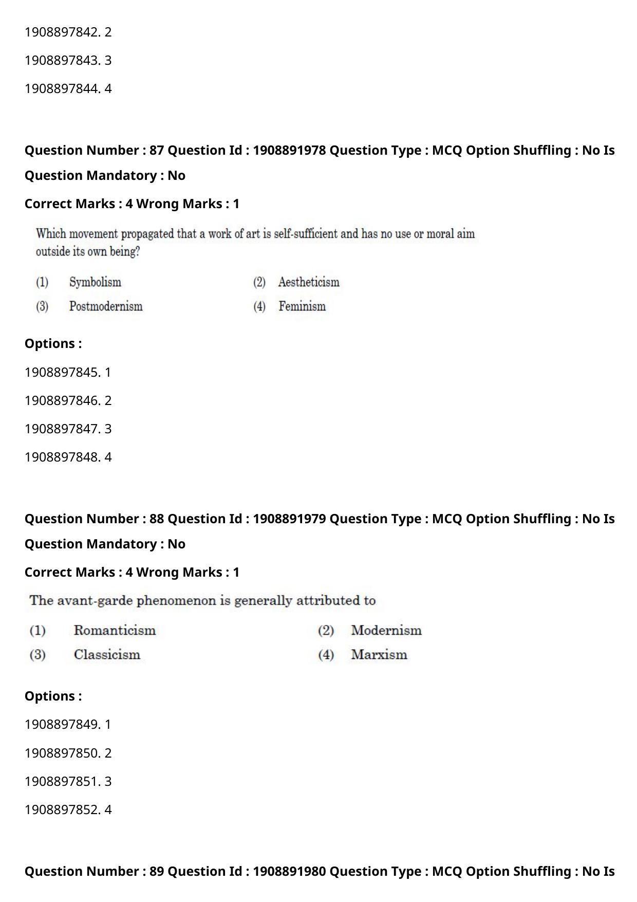 CUET PG 2021 PGQP05 Question Paper - Page 40