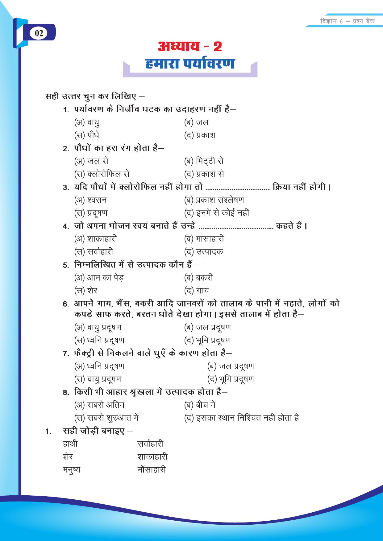 Chhattisgarh Board Class 6 Science Question Bank - Page 4
