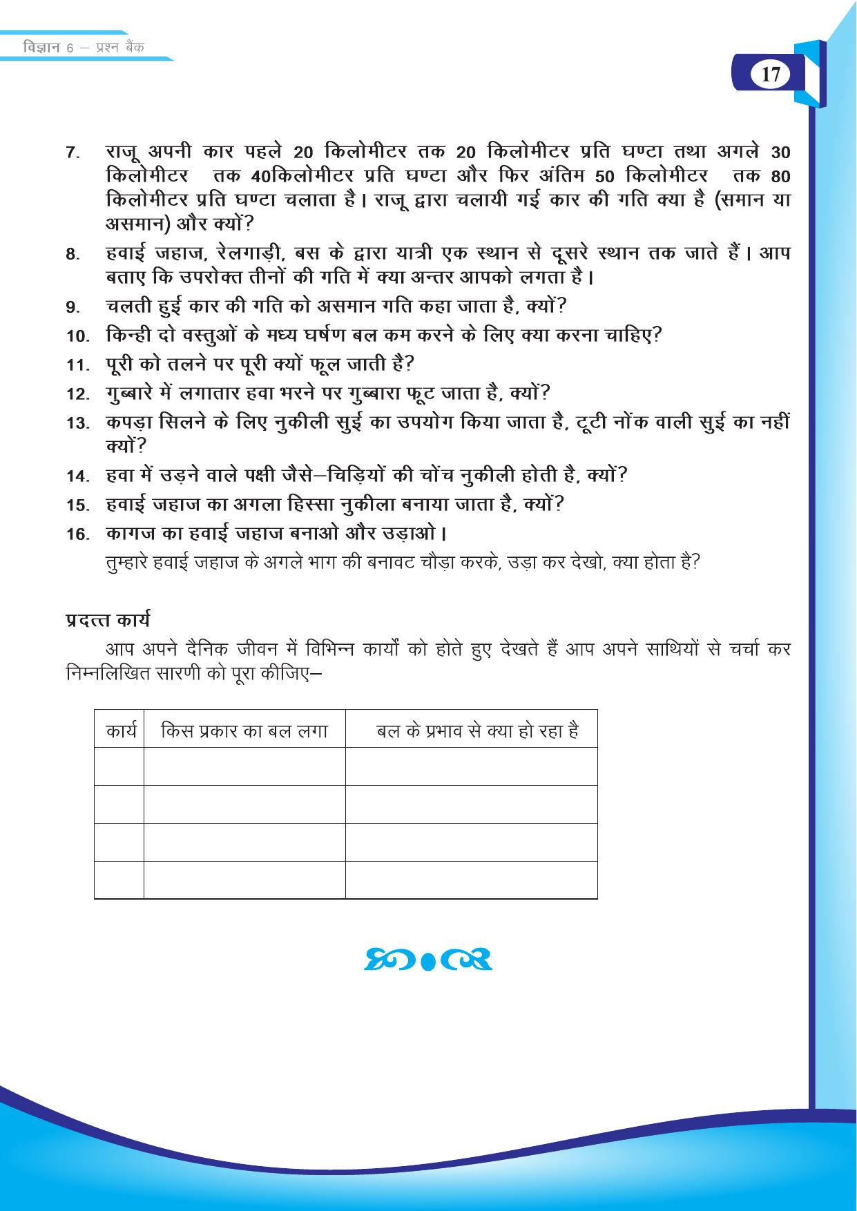 Chhattisgarh Board Class 6 Science Question Bank - Page 19