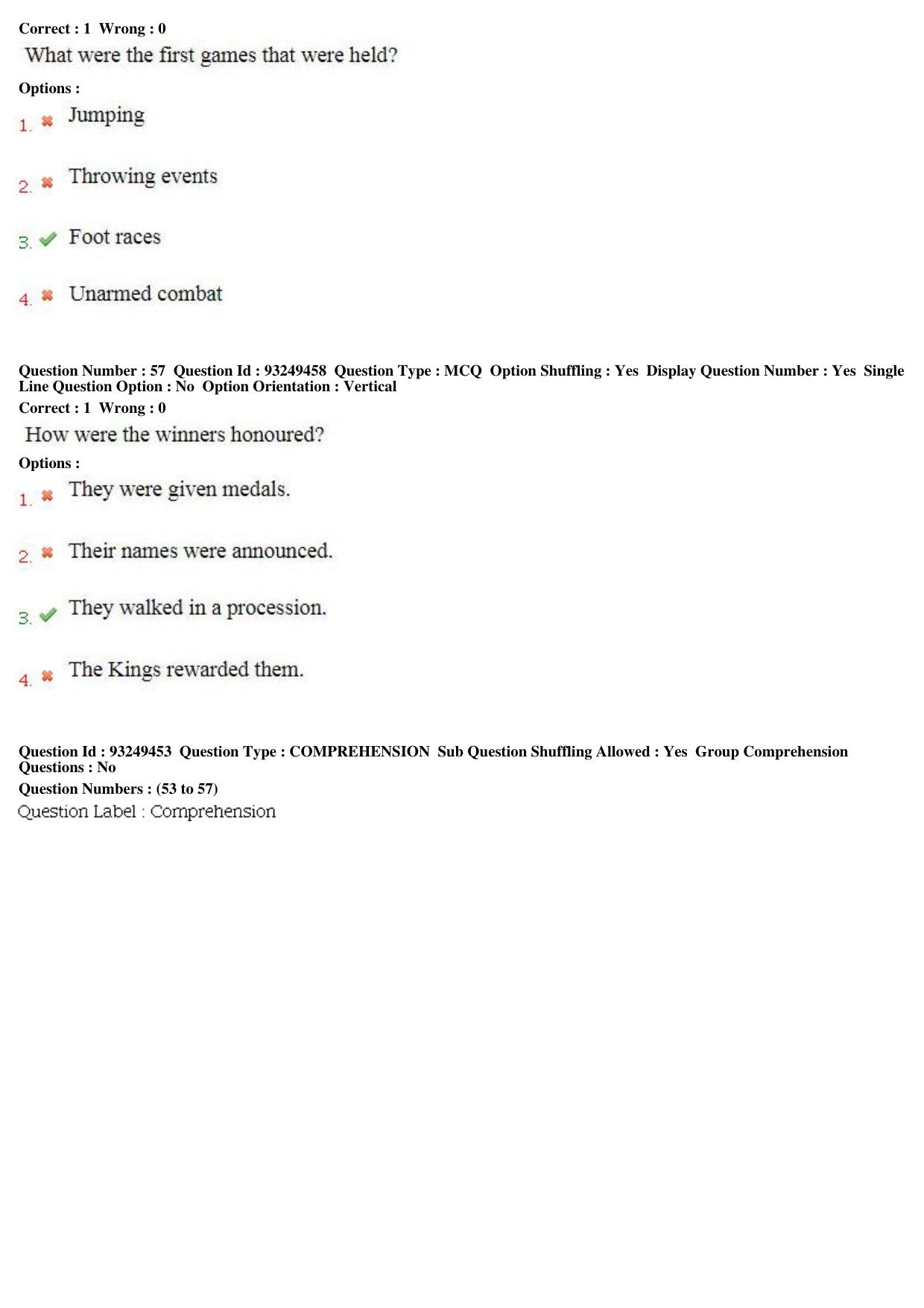 MP CPCT 04th August 2018 CPCT Question Paper Shift 1 - Page 38