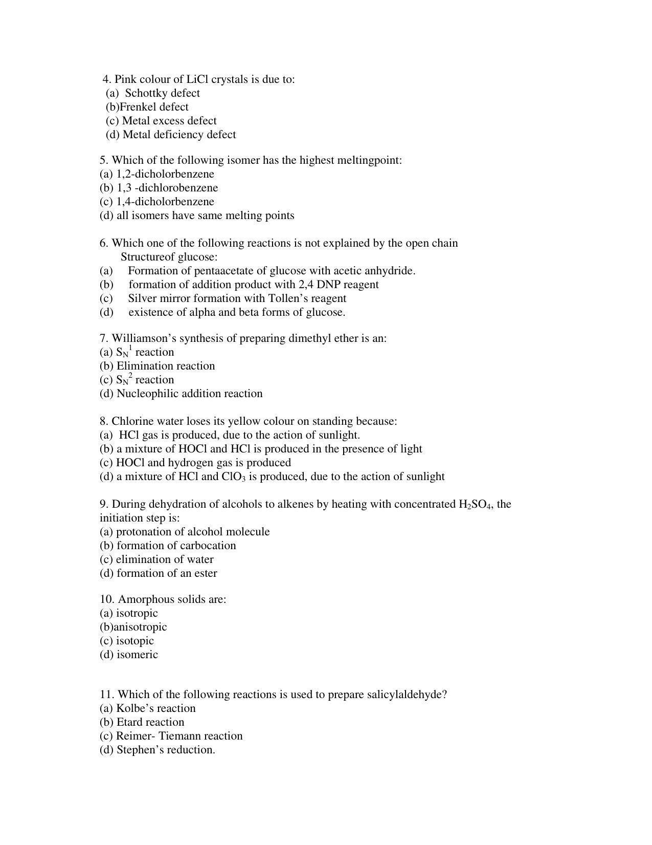 CBSE Class 12 Chemistry Sample Paper 2021-22 - Page 2