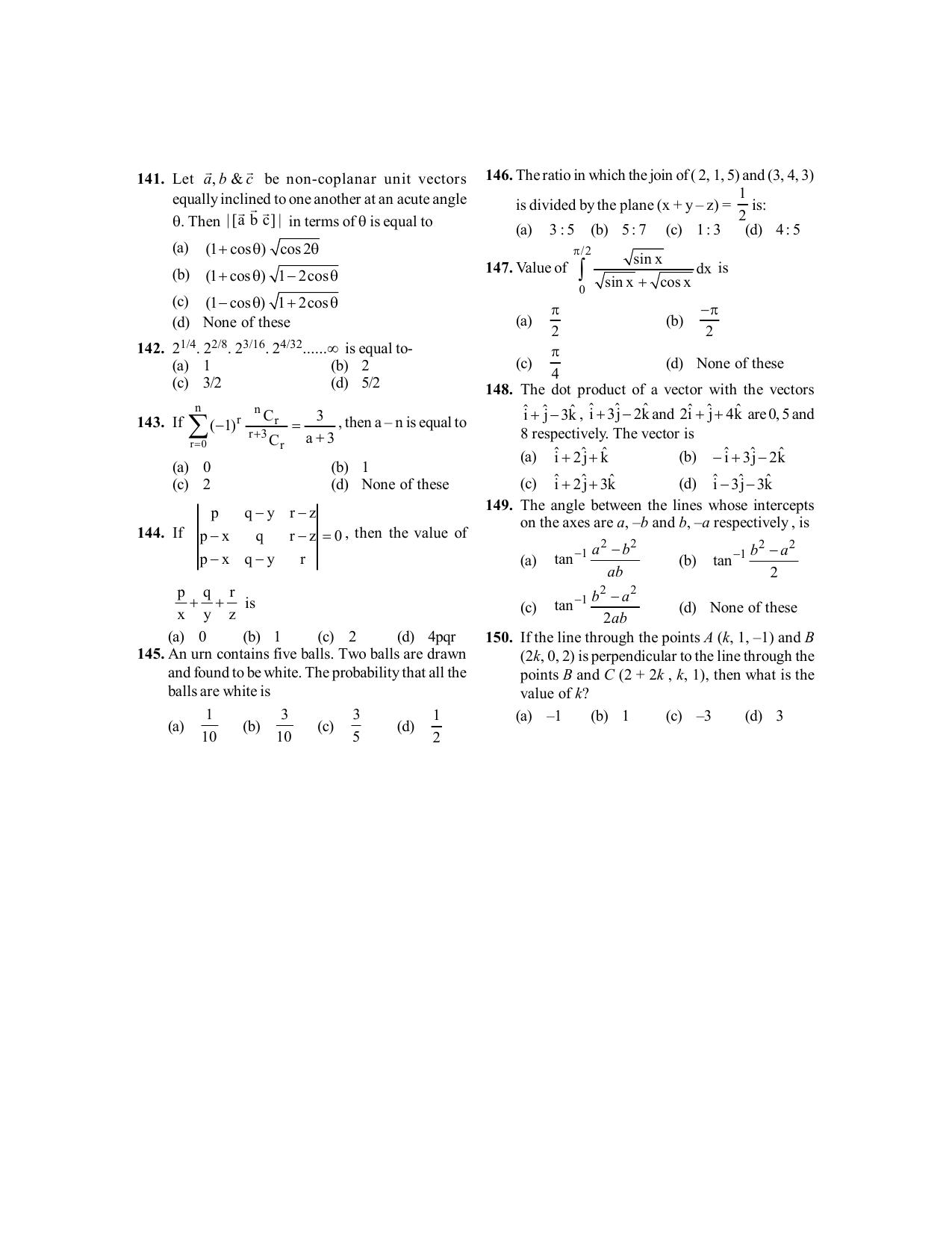 BITSAT 2017 Question Paper - Page 13