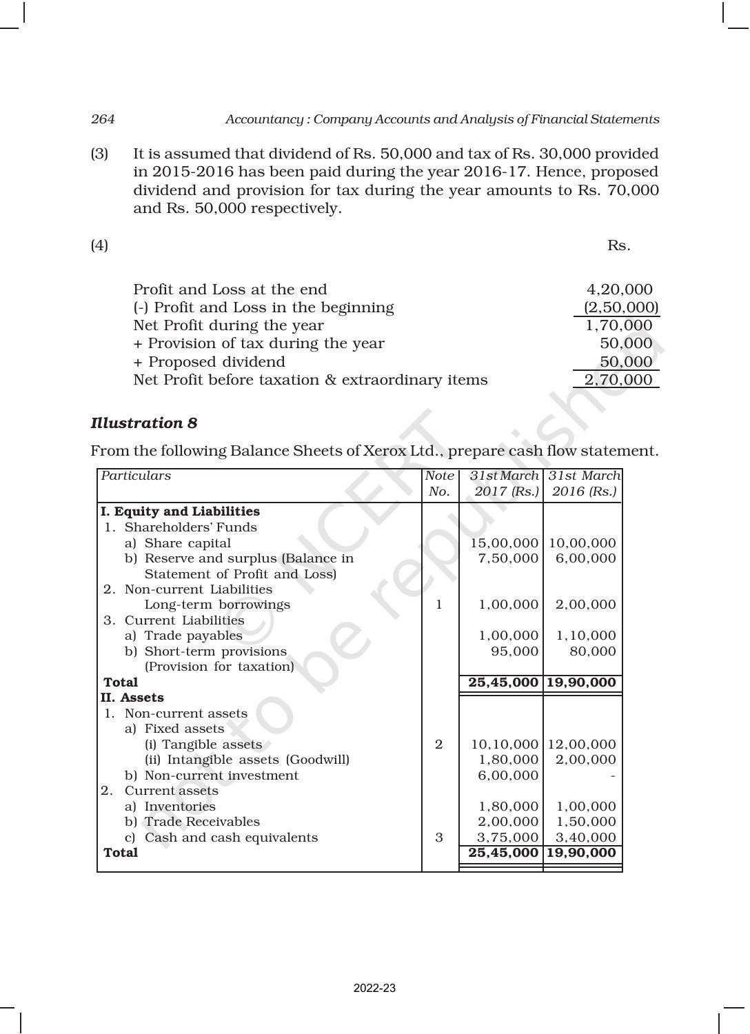 NCERT Book for Class 12 Accountancy Part II Chapter 6 Cash Flow Statement - Page 24