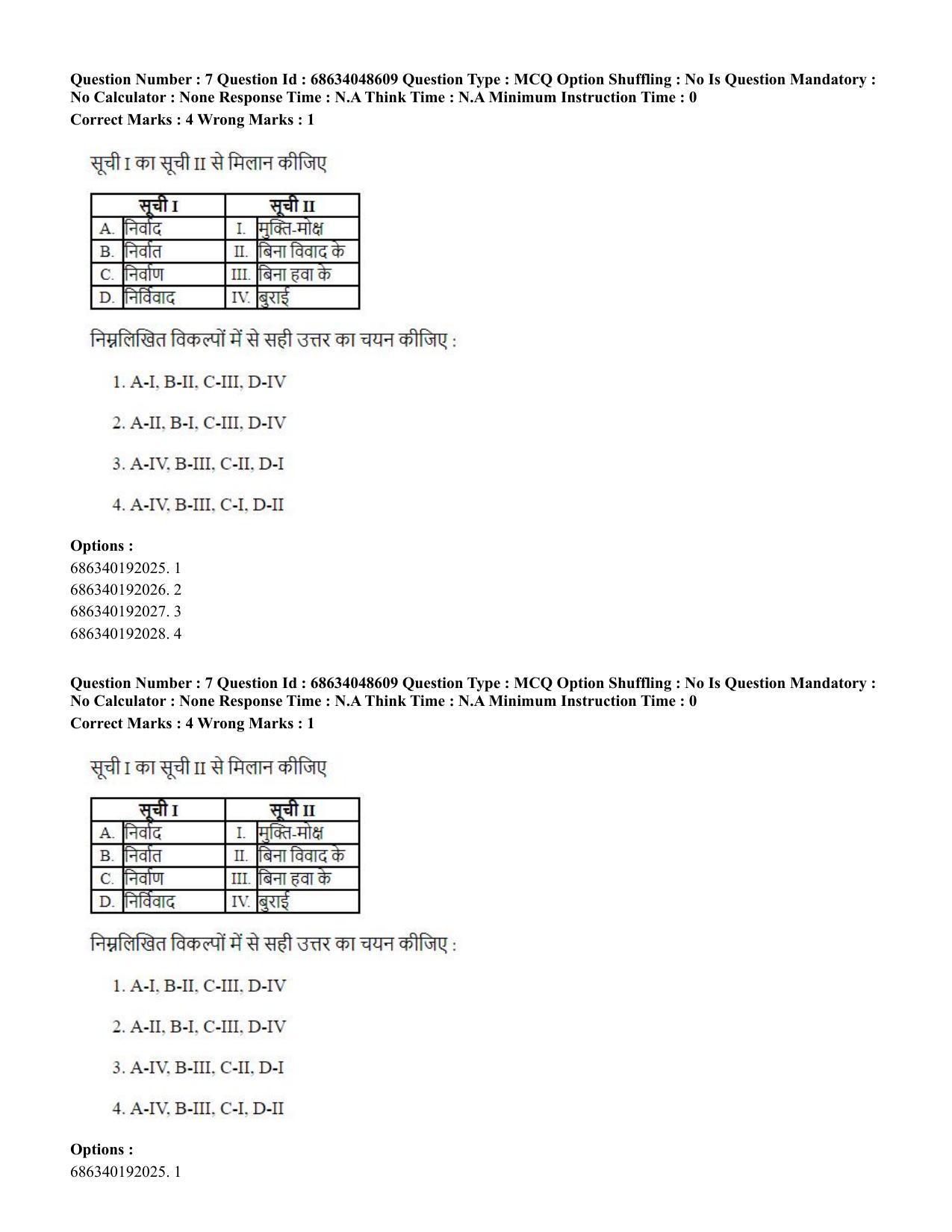 CUET PG 2023: COQP16 – MA Education (Hin) - Shift 2 (30-06-2023) Question Paper - Page 9
