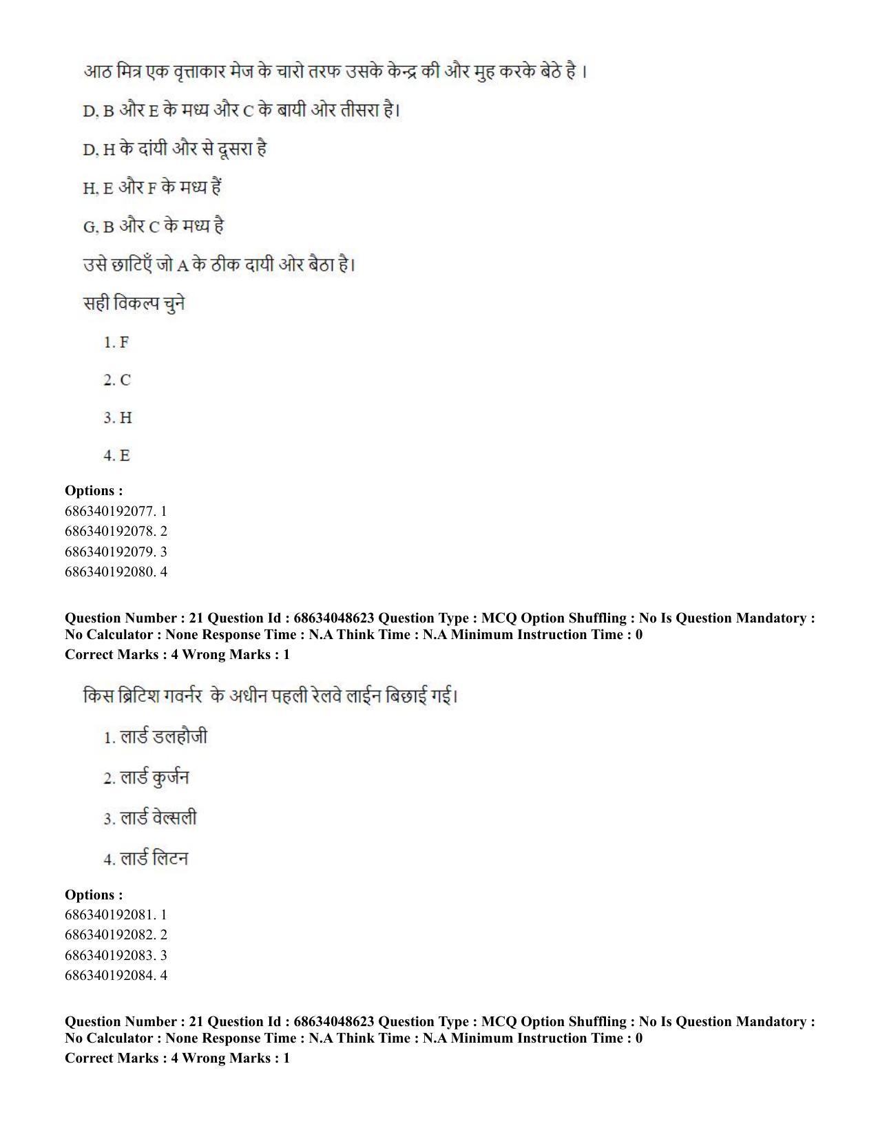 CUET PG 2023: COQP16 – MA Education (Hin) - Shift 2 (30-06-2023) Question Paper - Page 23