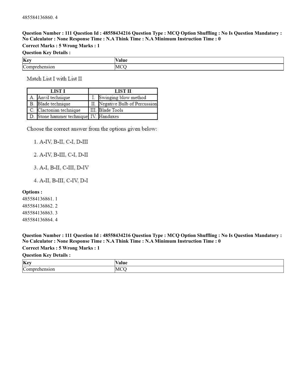CUET 2023 English Odia Shift 1 Question Paper - 18 June 2023 - Page 83