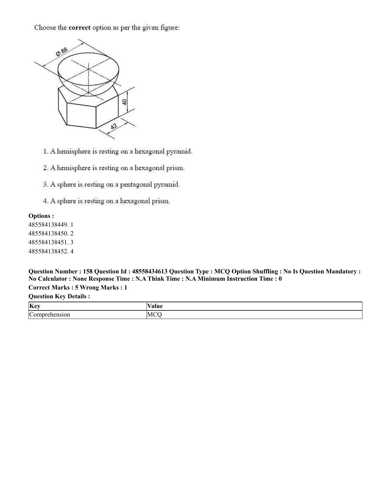 CUET 2023 English Odia Shift 1 Question Paper - 18 June 2023 - Page 137