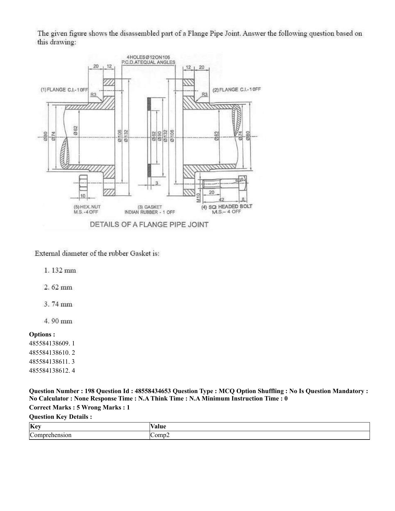 CUET 2023 English Odia Shift 1 Question Paper - 18 June 2023 - Page 194