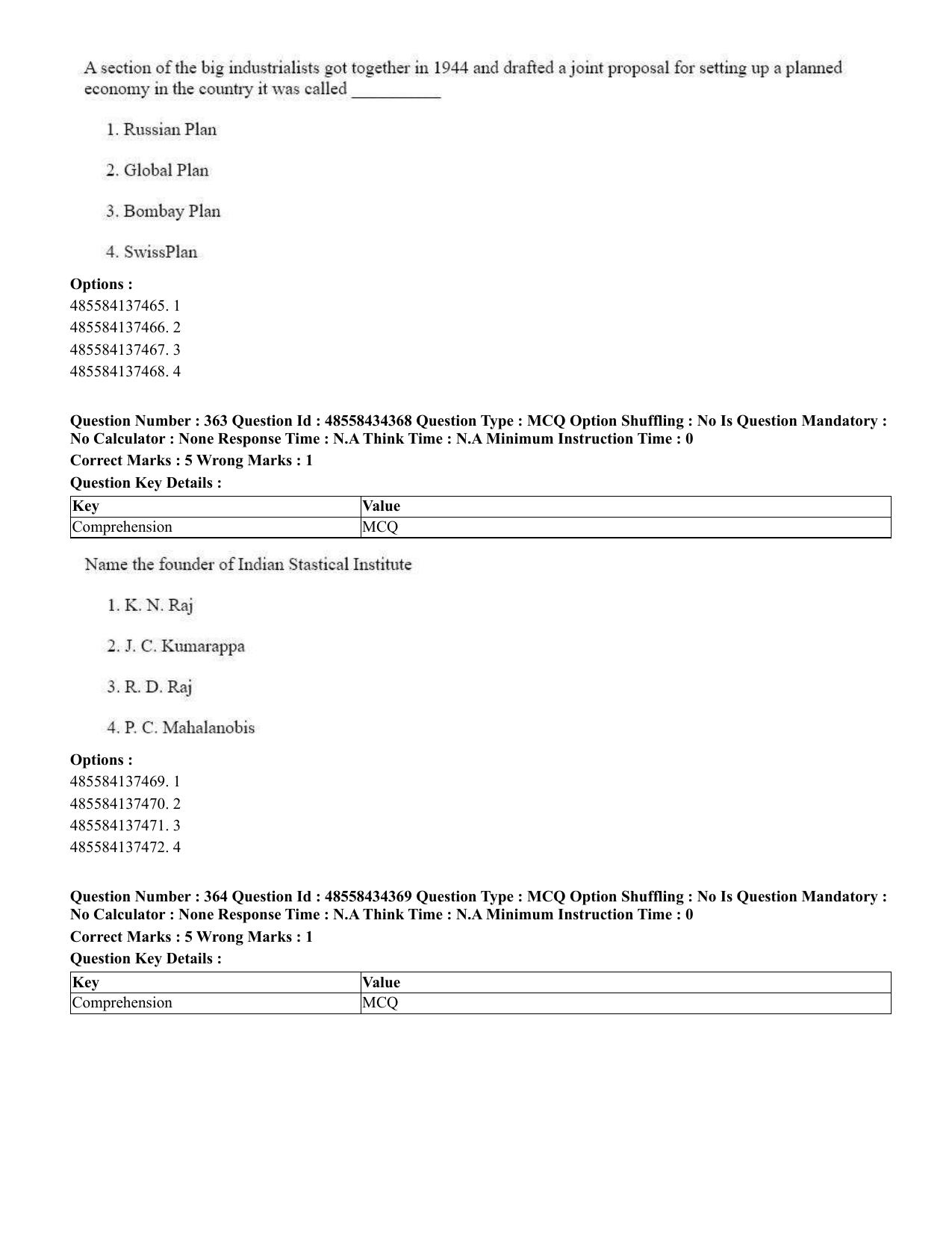 CUET 2023 English Odia Shift 1 Question Paper - 18 June 2023 - Page 327
