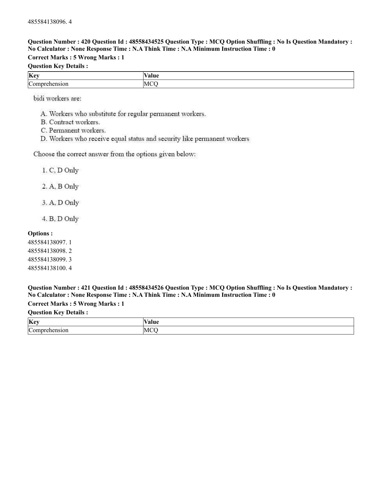 CUET 2023 English Odia Shift 1 Question Paper - 18 June 2023 - Page 360