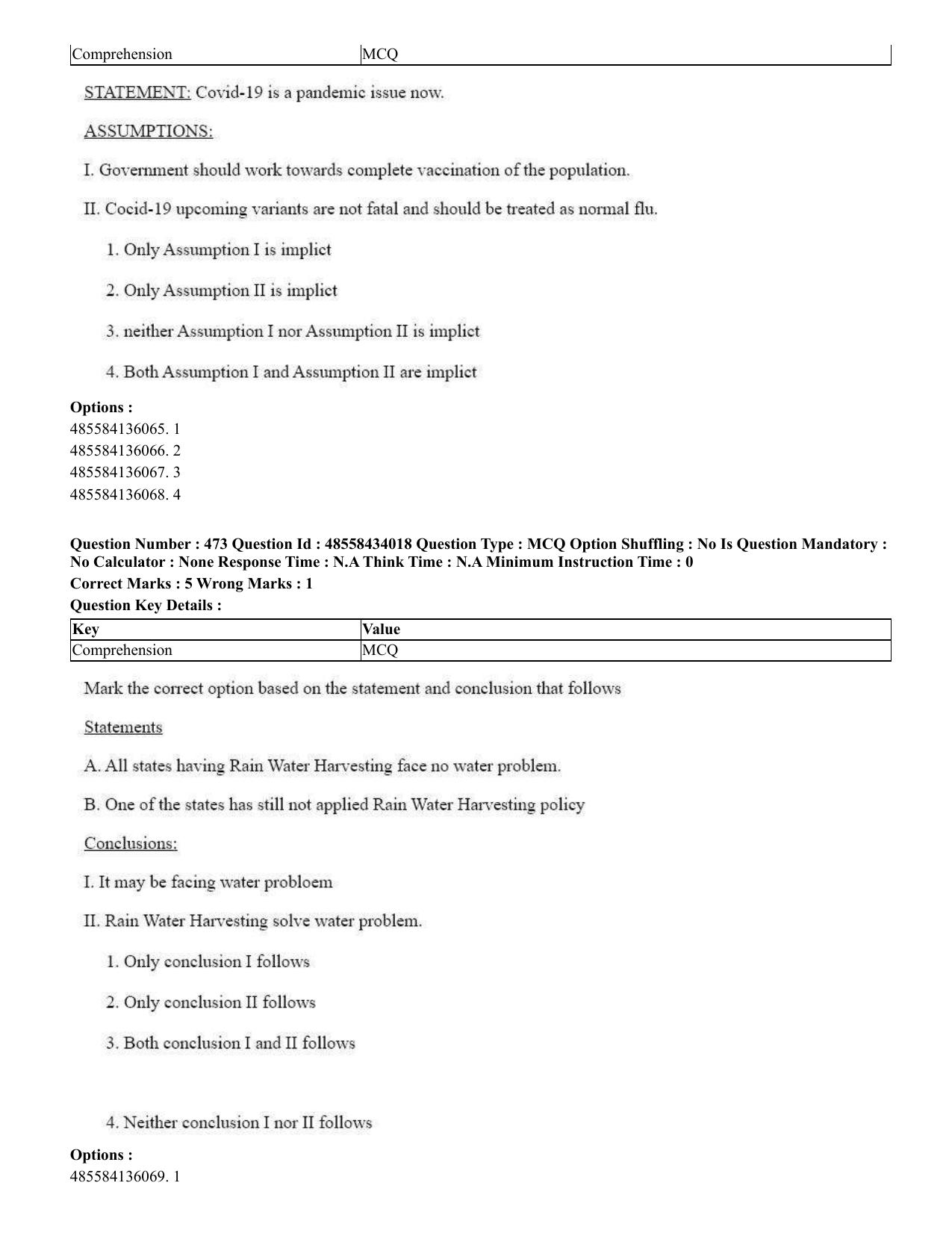 CUET 2023 English Odia Shift 1 Question Paper - 18 June 2023 - Page 389