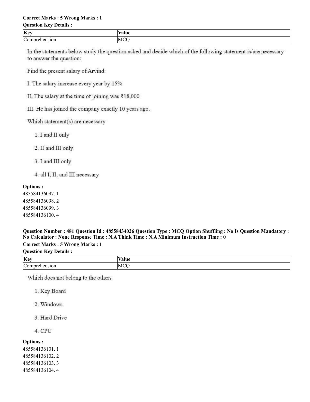 CUET 2023 English Odia Shift 1 Question Paper - 18 June 2023 - Page 393
