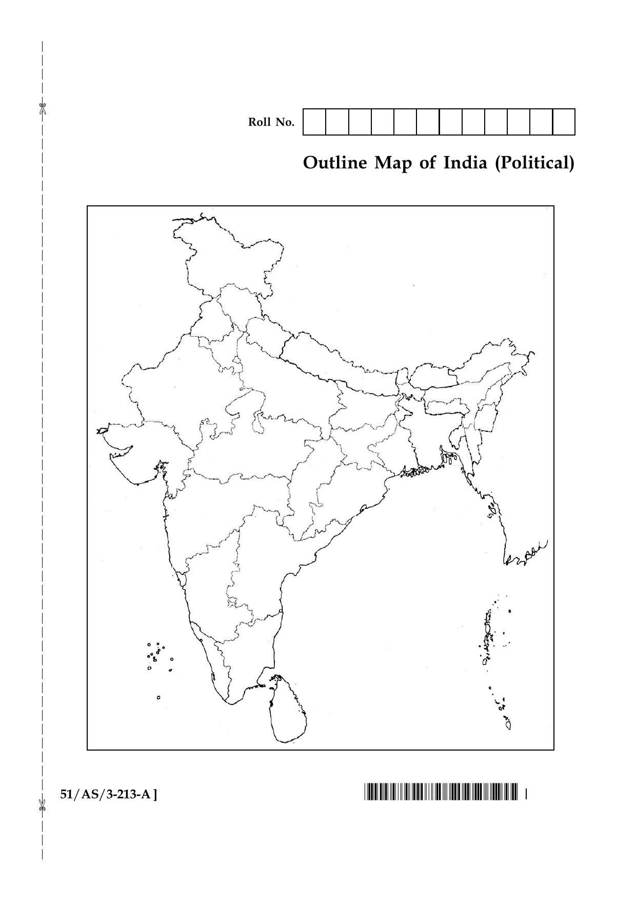 NIOS October 2015 Class 10 Social Science Question Paper - Page 11
