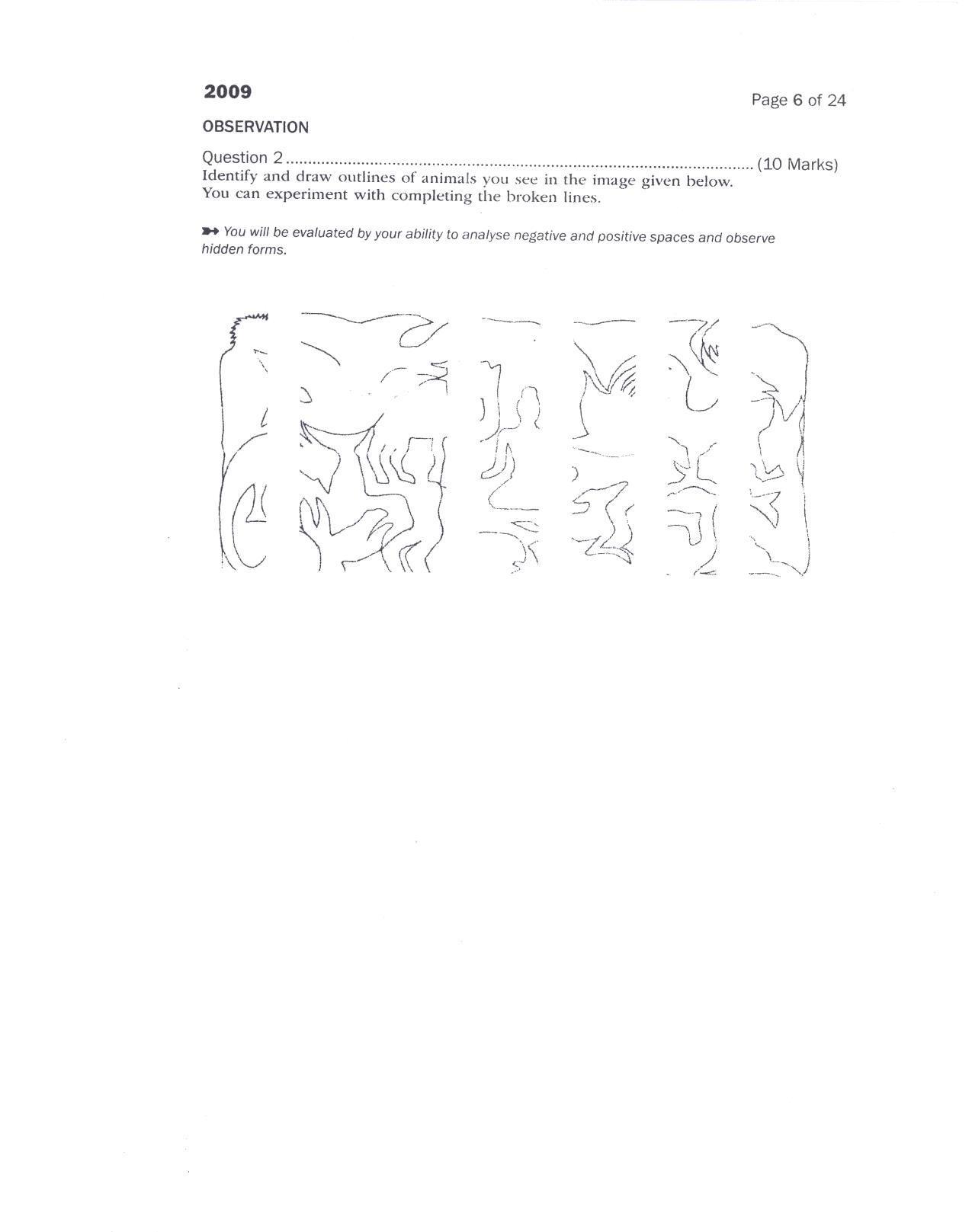 CEED 2009 Question Paper - Page 5