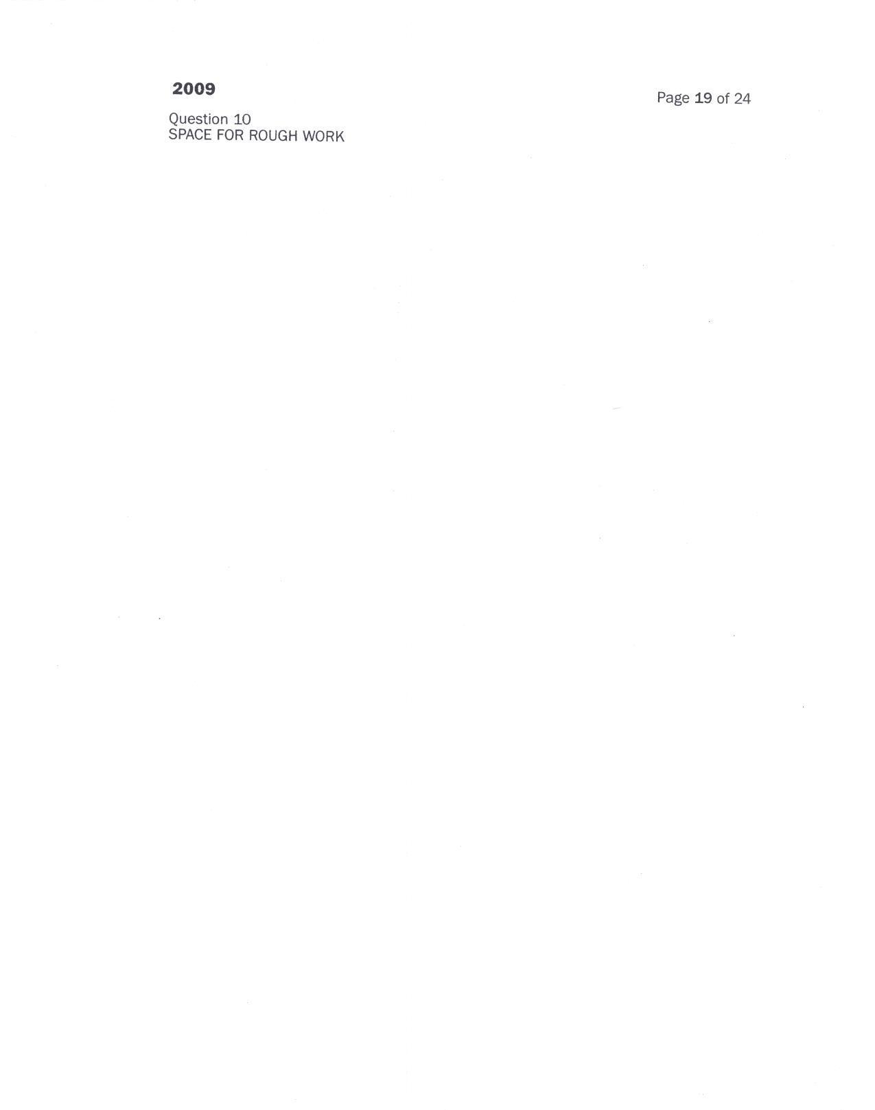 CEED 2009 Question Paper - Page 18