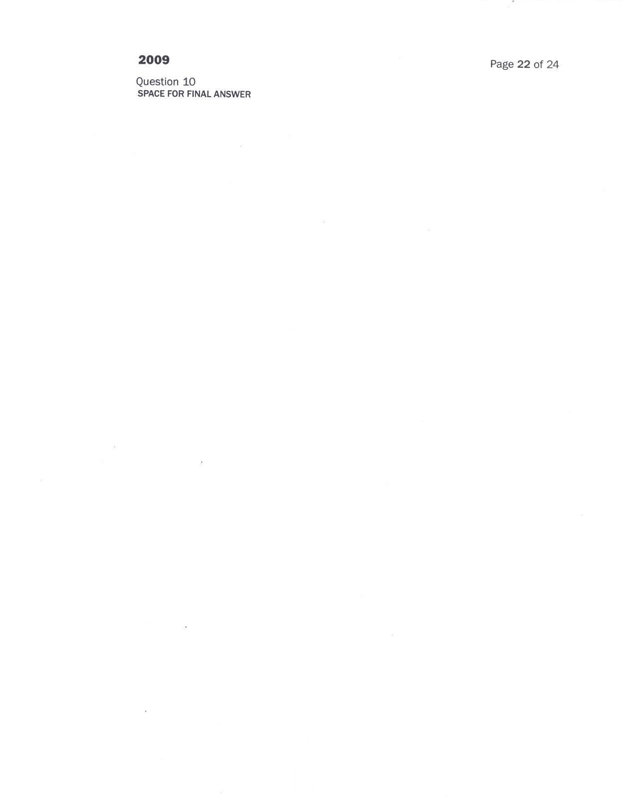 CEED 2009 Question Paper - Page 21