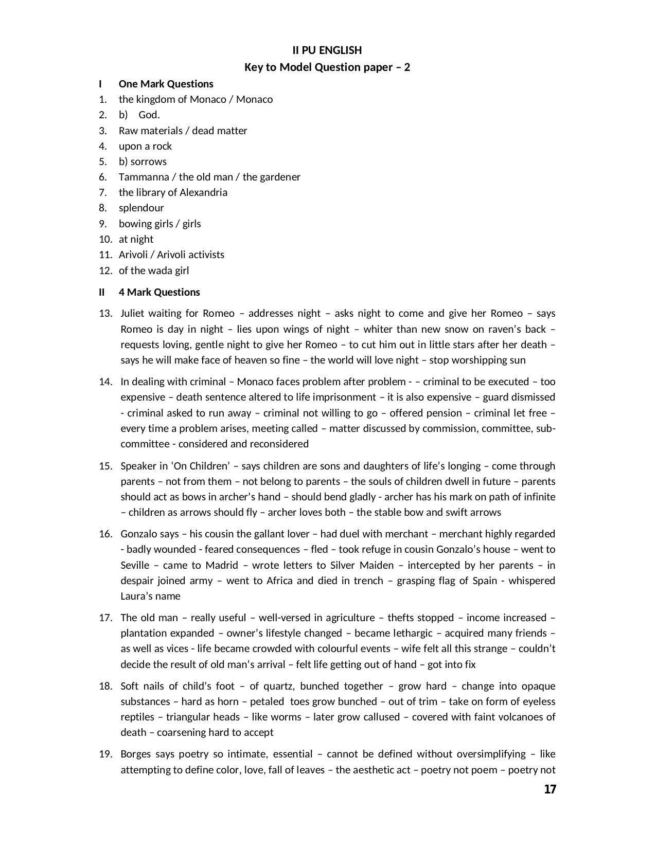 Karnataka 2nd PUC Question Bank for Basic Maths - Page 17