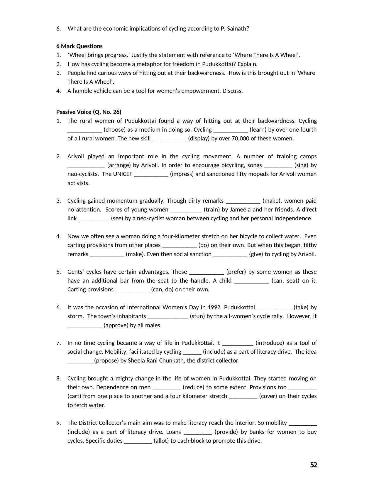 Karnataka 2nd PUC Question Bank for Basic Maths - Page 52