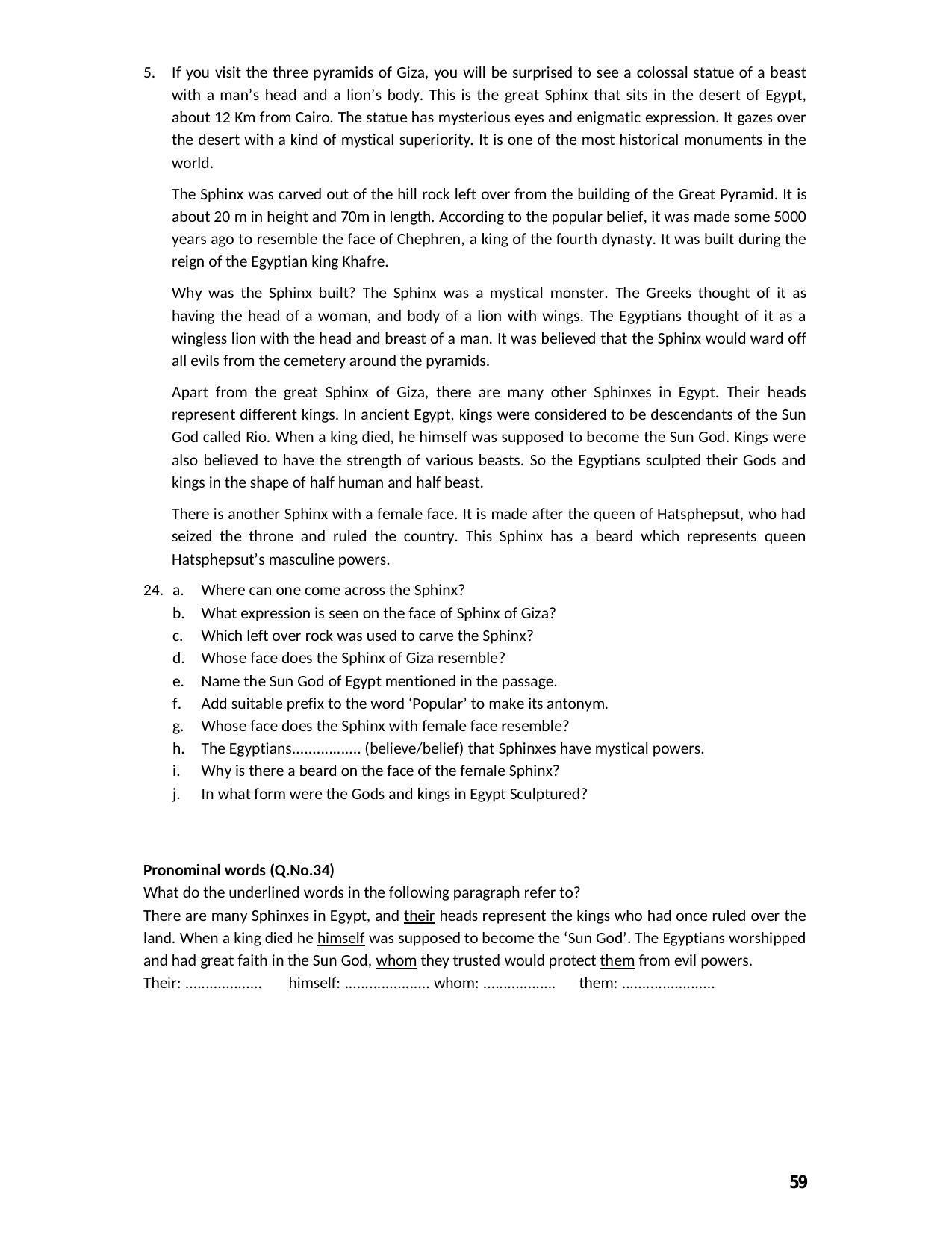 Karnataka 2nd PUC Question Bank for Basic Maths - Page 59