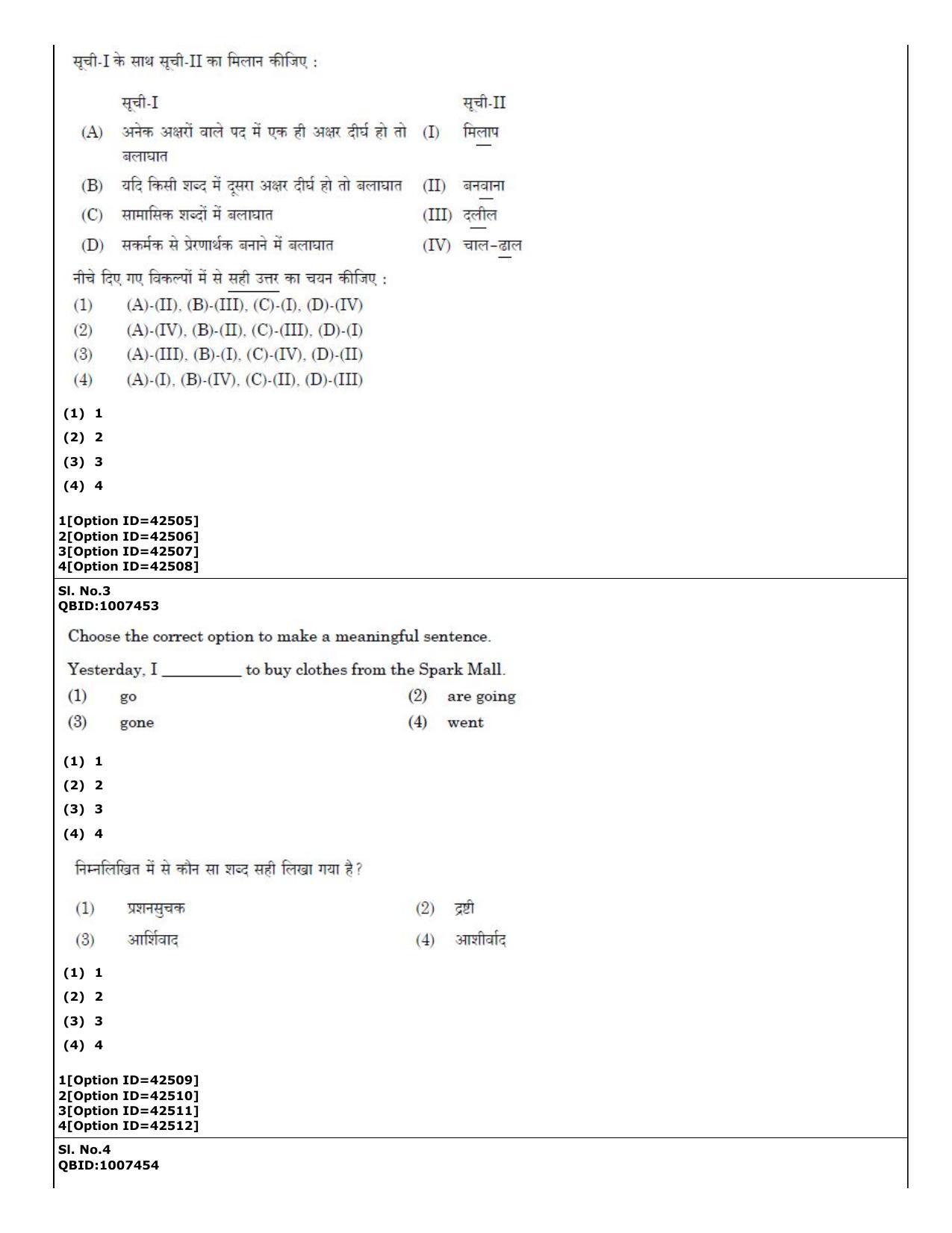 CUET (PG) 2022: PGQP-20 Social Work (11-09-2022) Question Paper - Page 2