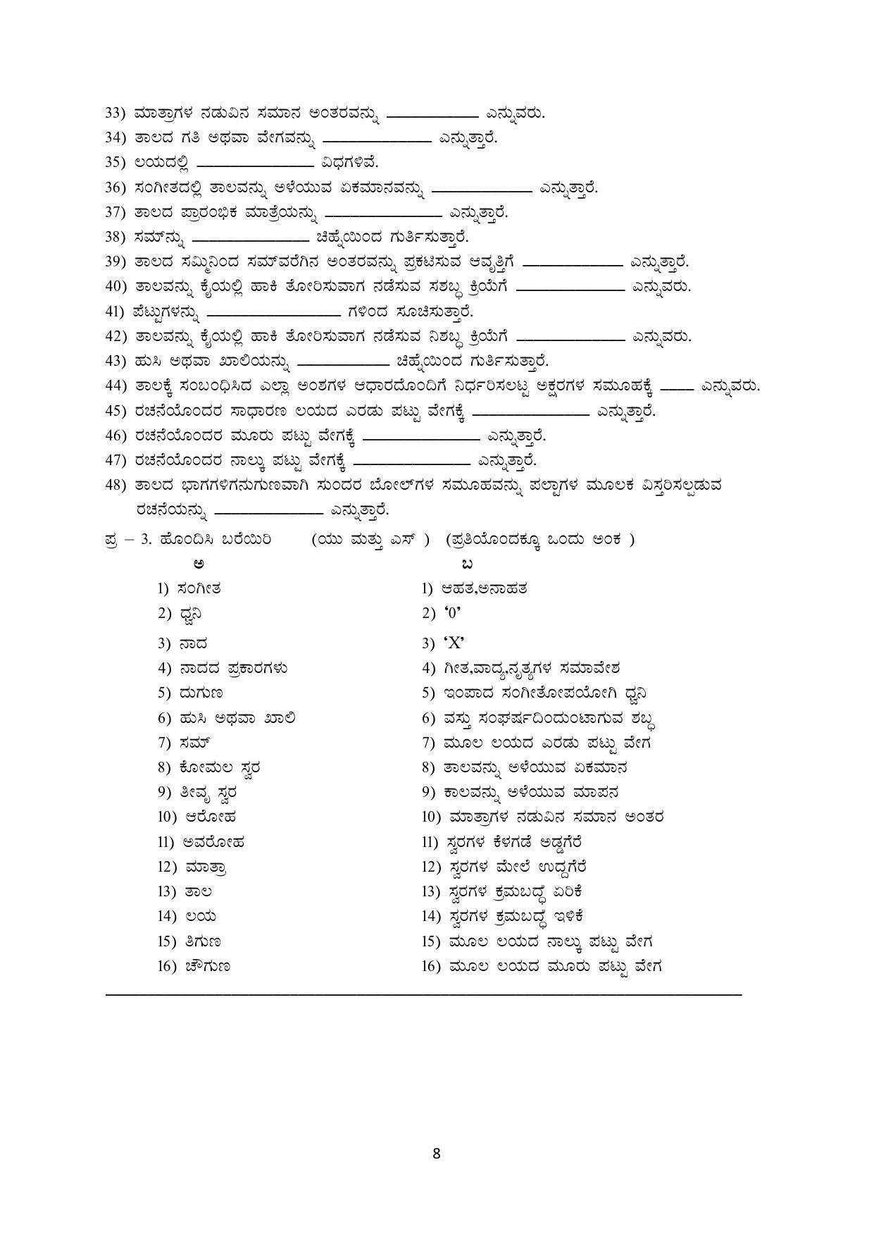 Karnataka 1st PUC Question Bank for Hindustani Music - Page 30