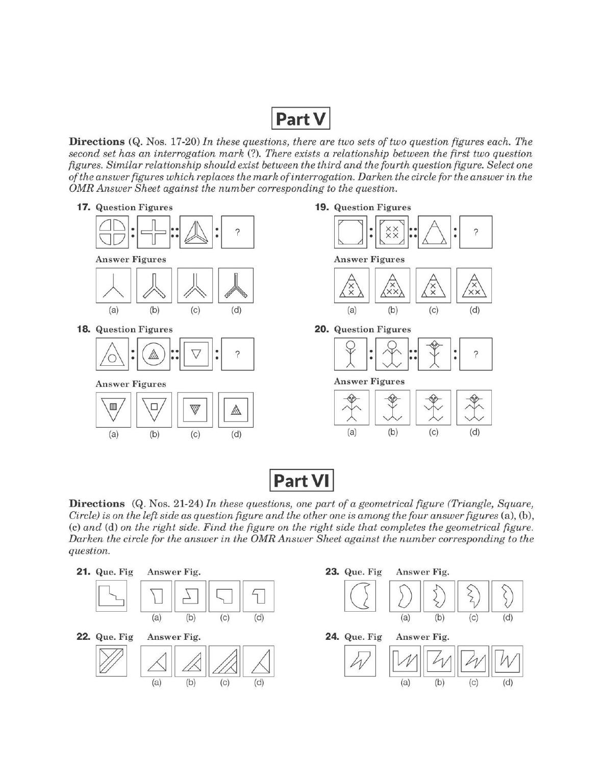 JNVST Class 6 2022 Question Paper with Solutions - Page 3