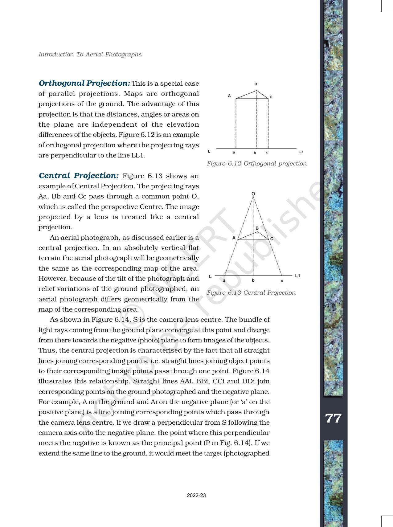 NCERT Book for Class 11 Geography (Part-III) Chapter 6 Introduction to Aerial Photographs - Page 9