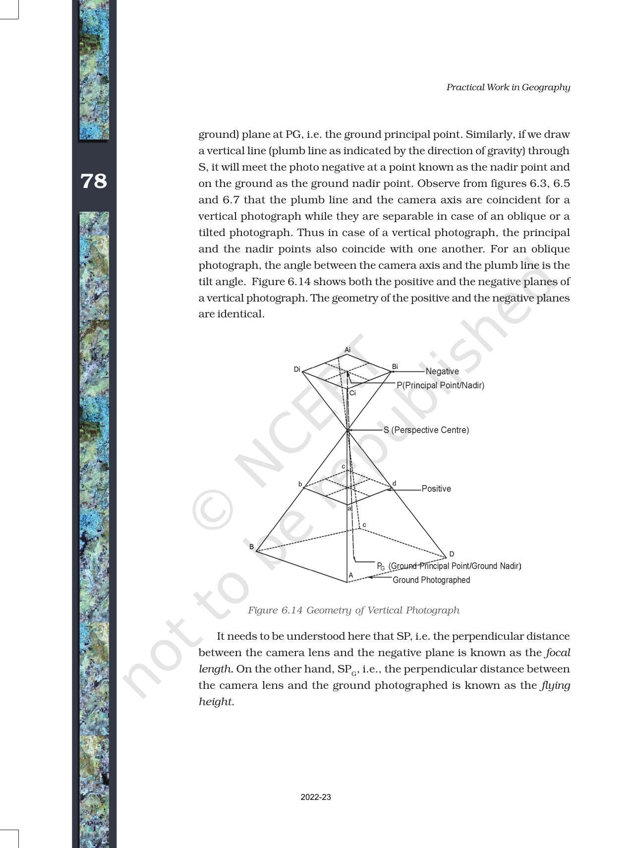 NCERT Book for Class 11 Geography (Part-III) Chapter 6 Introduction to Aerial Photographs - Page 10