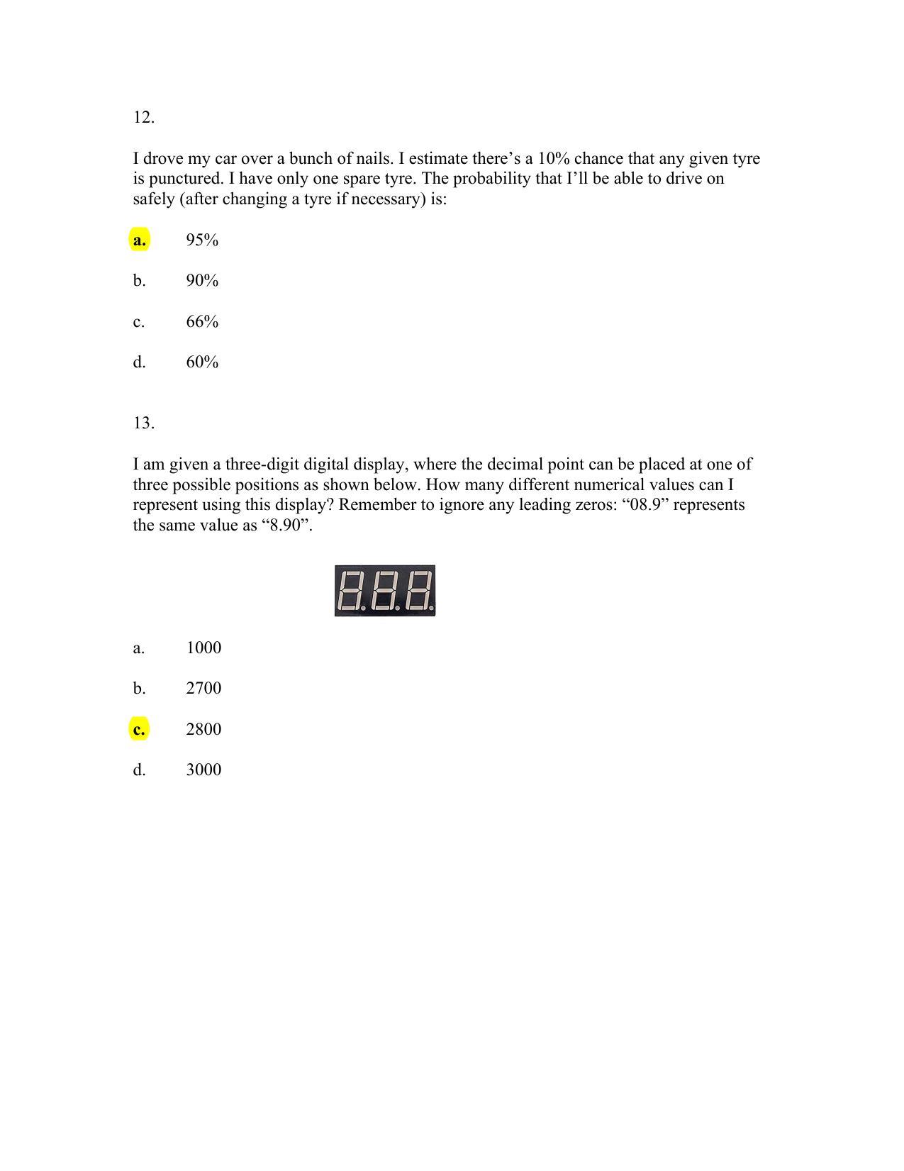 TIFR GS 2020 Biology Question Paper - Page 5