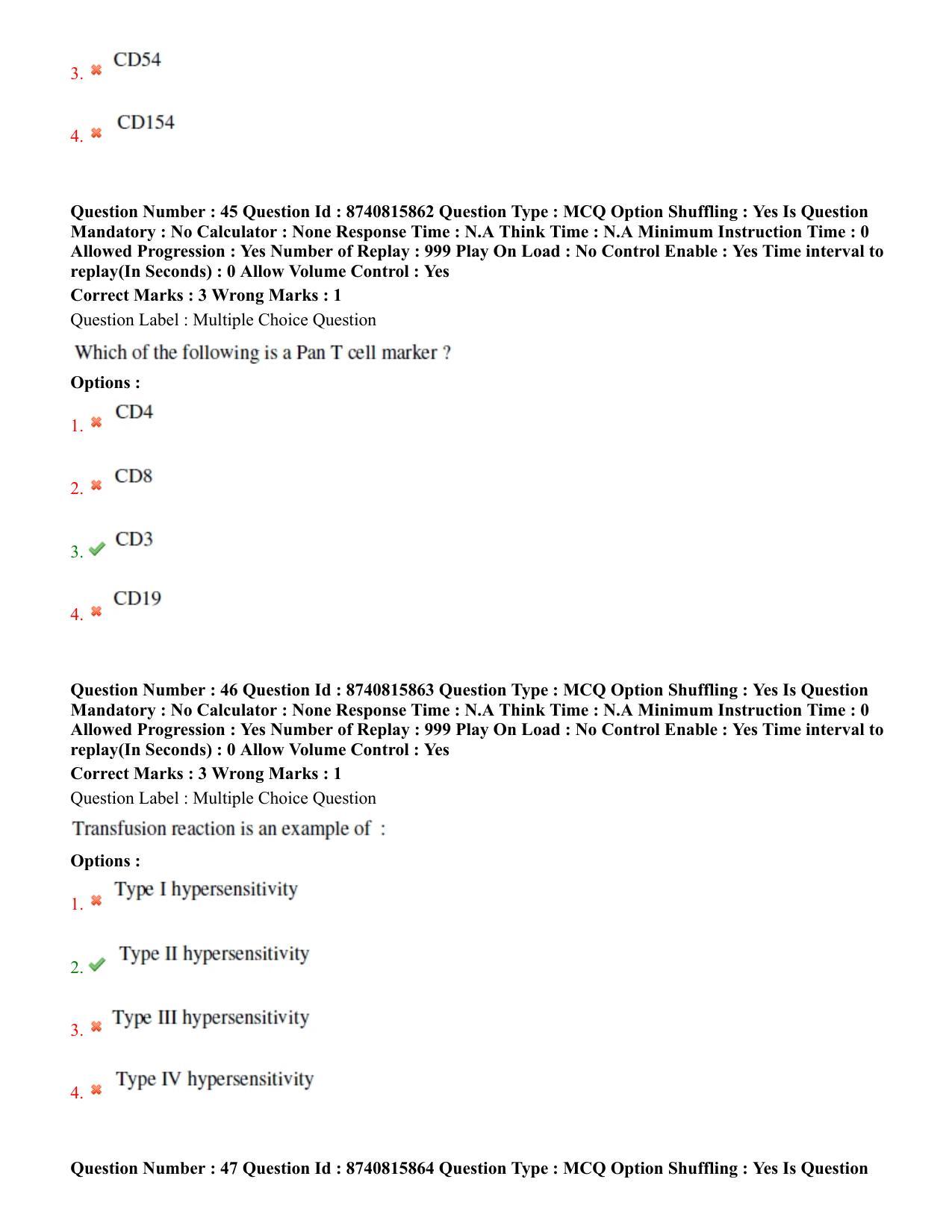 BHU RET Veterinary Microbiology 2020 Question Paper - Page 30