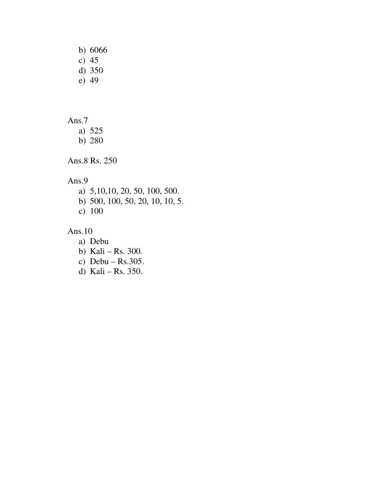 Worksheet for Class 4 Maths Chapter 5 Assignment - Page 6