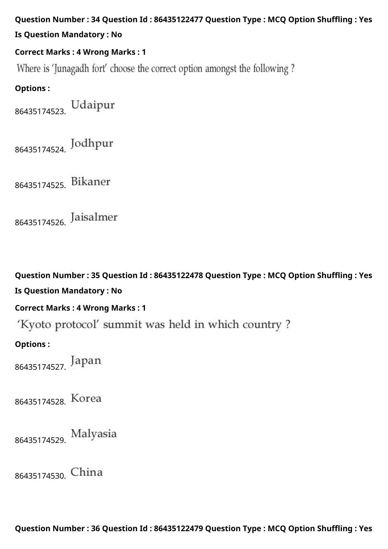 JEE Mains 2021: B.Arch English (Shift 2) 02-09-2021 Question Paper - Page 21