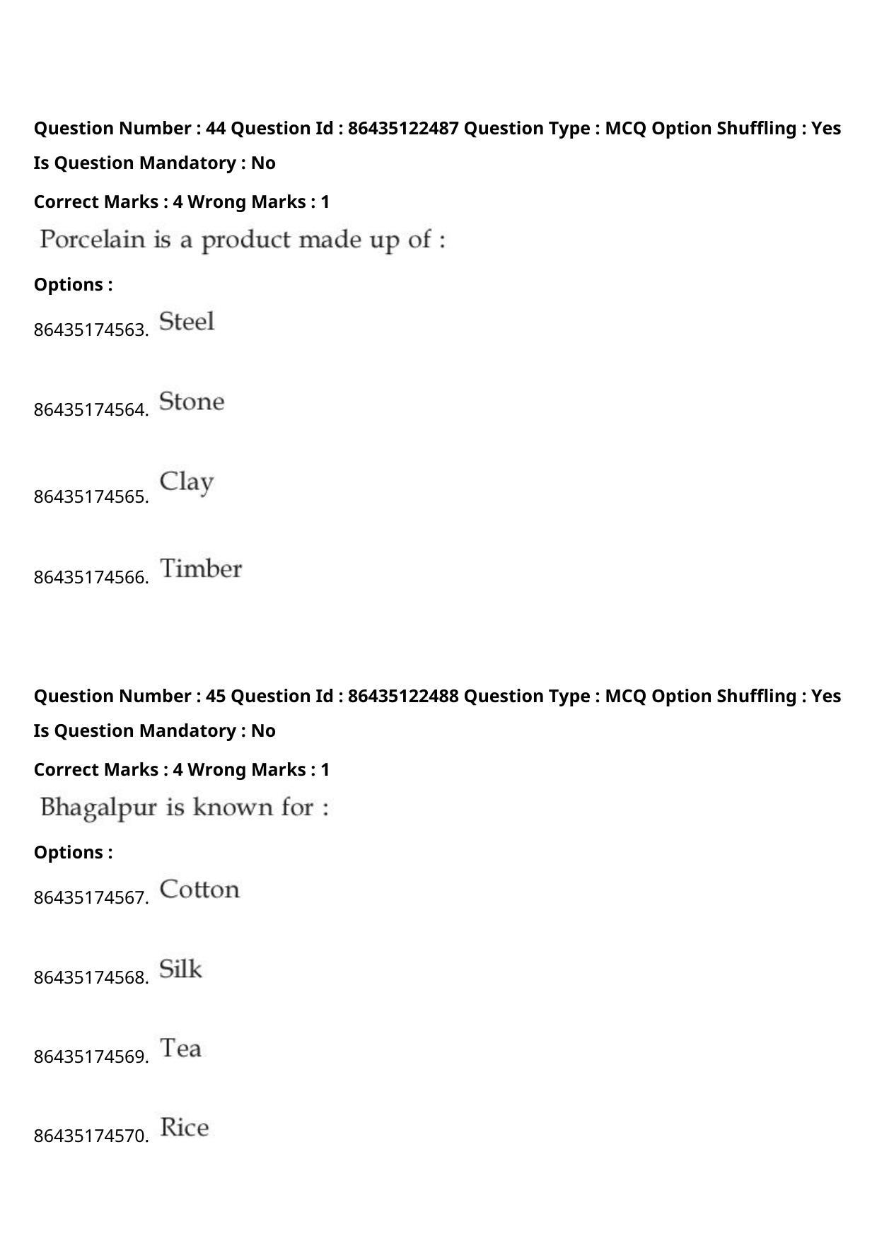 JEE Mains 2021: B.Arch English (Shift 2) 02-09-2021 Question Paper - Page 26