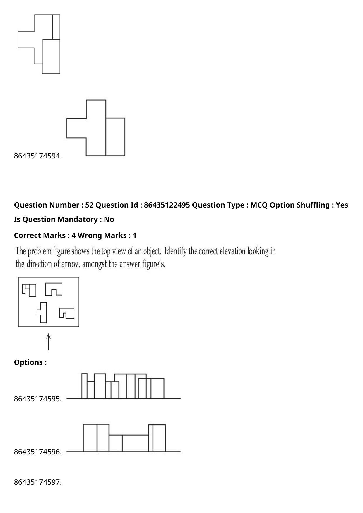 JEE Mains 2021: B.Arch English (Shift 2) 02-09-2021 Question Paper - Page 32